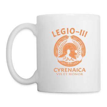 Legio 3 Cyrenaica - Tasse - Weiß - Links