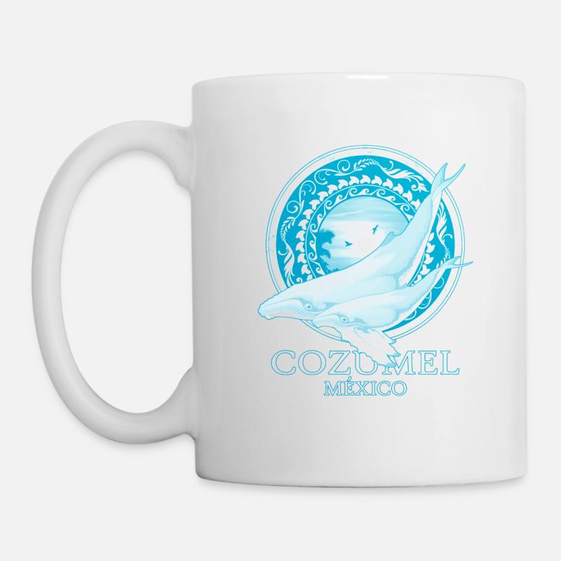 Buckelwale Cozumel Mexiko - Tasse - Weiß