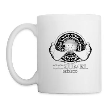 Manta rays Cozumel Mexico - Mug - white - Left
