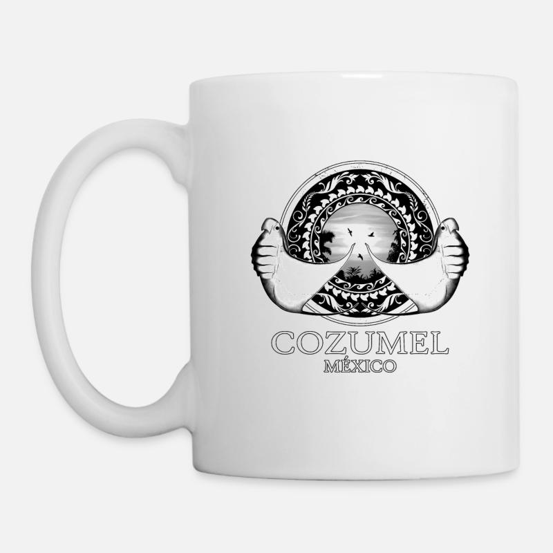 Mantarochen Cozumel Mexiko - Tasse - Weiß