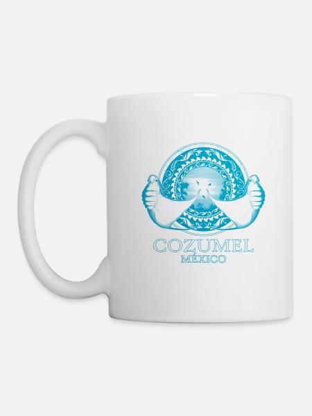 Mantarochen Cozumel Mexiko - Tasse - Weiß