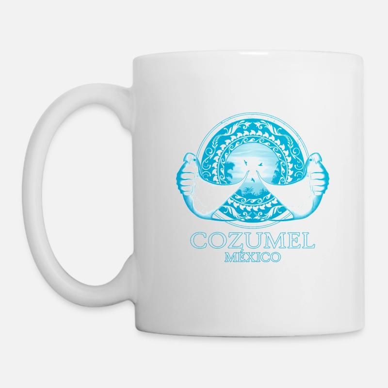 Mantarochen Cozumel Mexiko - Tasse - Weiß