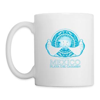 Manta rays Playa del Carmen - Mug - white - Left