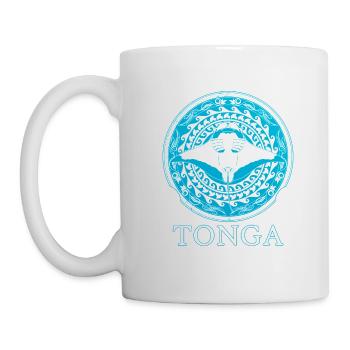 Tonga Manta Rays - Mug - white - Left
