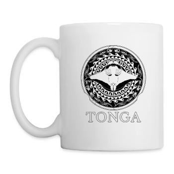Tonga Manta Rays - Mug - white - Left