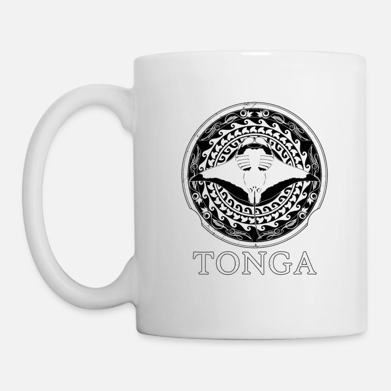 Tonga Mantarochen - Tasse - Weiß