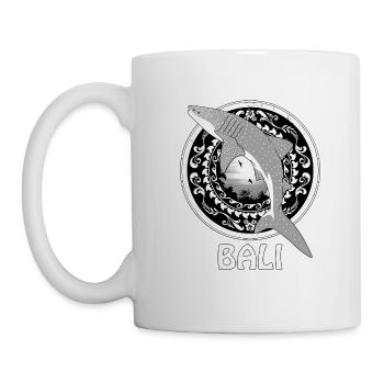 Walhai Bali Indonesien - Tasse - Weiß - Links
