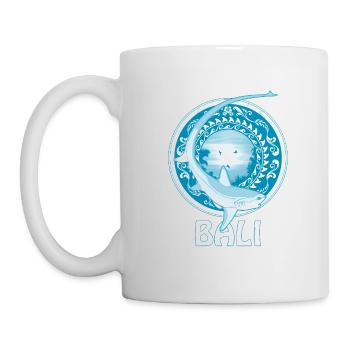 Requin-renard Bali Indonésie - Mug blanc - blanc - Gauche
