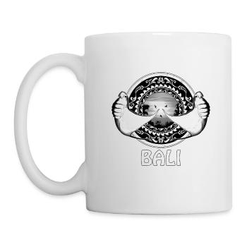 Raies manta Bali Indonésie - Mug blanc - blanc - Gauche