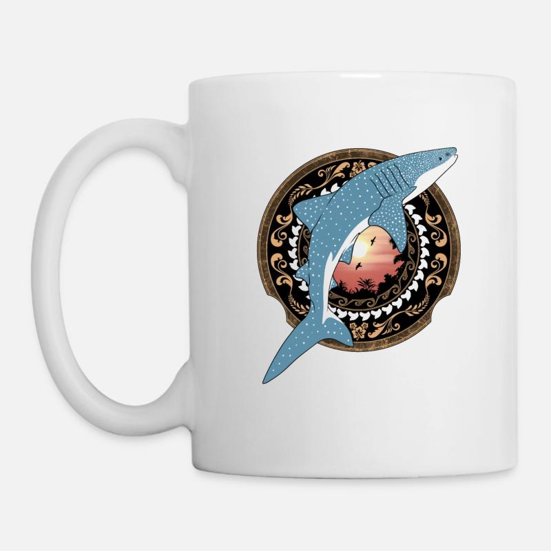 Walhai Hawaiianisch - Tasse - Weiß