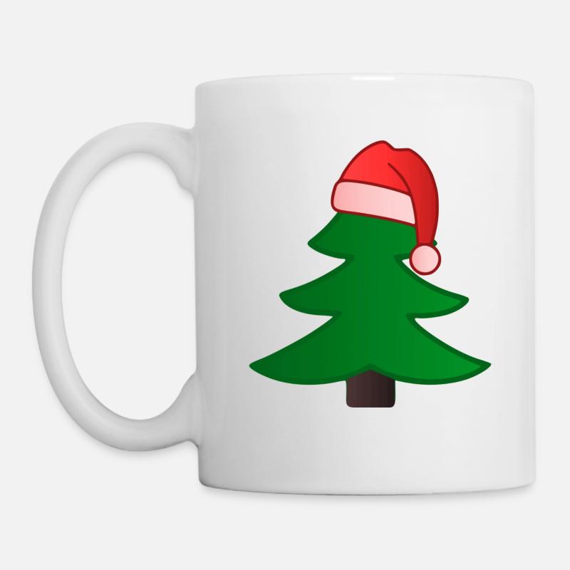 Arbre de Noël - Mug blanc - blanc
