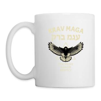 Krav Maga Eagle - Mug - white - Left