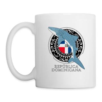 Walhai Dominikanische Republik - Tasse - Weiß - Links