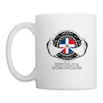 Mantarochen Dominikanische Republik - Tasse - Weiß - Links