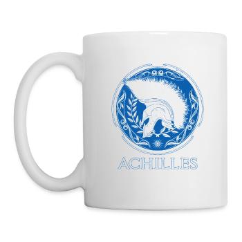 Achilles Greek warrior - Mug - white - Left