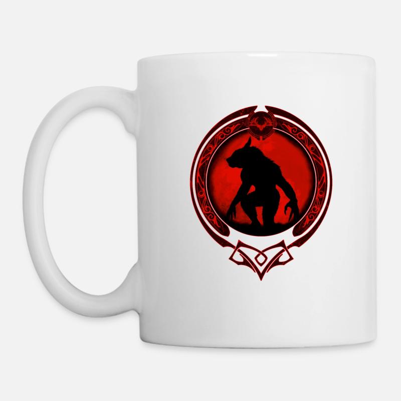 Fenris Werwolf - Tasse - Weiß