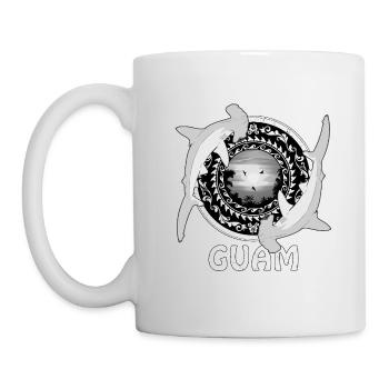 Guam Hammerhai - Tasse - Weiß - Links