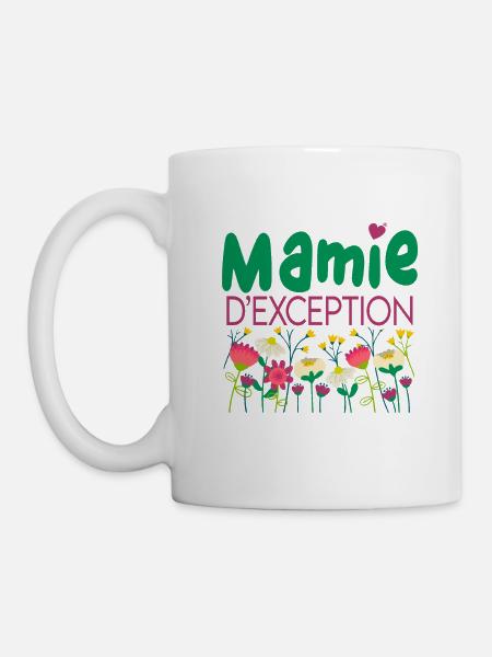 Mamie d'exception - Mug blanc - blanc