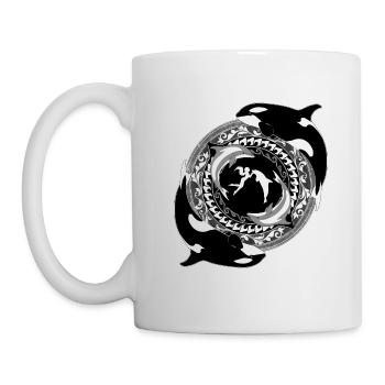 Fille de Poséidon - Mug blanc - blanc - Gauche