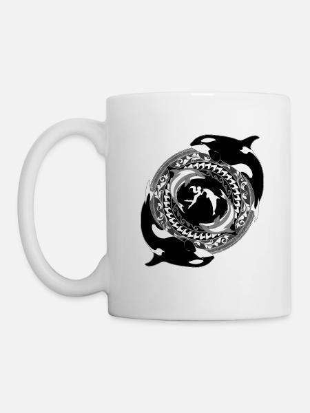 Fille de Poséidon - Mug blanc - blanc