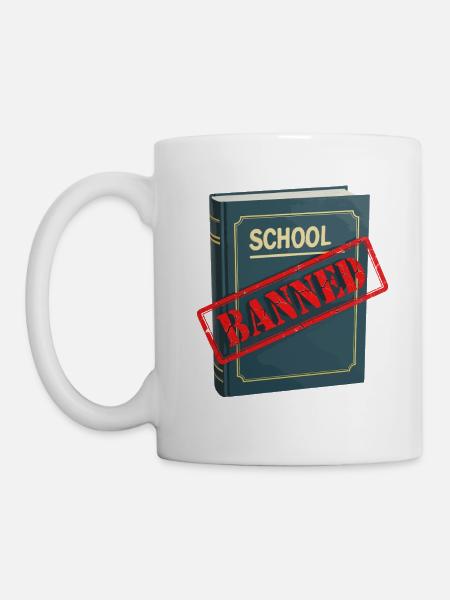 Book Banned - Tasse - Weiß