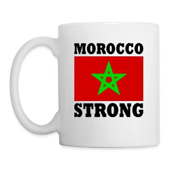 Morocco strong - Mug - white - Left