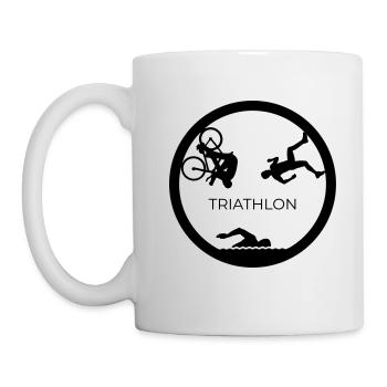 triathlon - Tasse - Weiß - Links