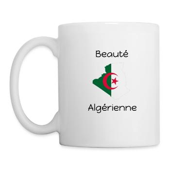 Beauté Algérienne - Mug blanc - blanc - Gauche