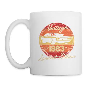Millésime 1983, édition limitée - Mug blanc - blanc - Gauche