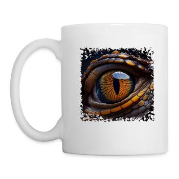 Iris photography requires special technique - Mug - white - Left