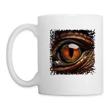 Iris photography is fascinating - Mug - white - Left