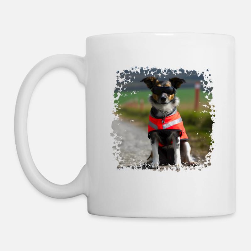 Un chien-guide n’est pas un chien aveugle - Mug blanc - blanc