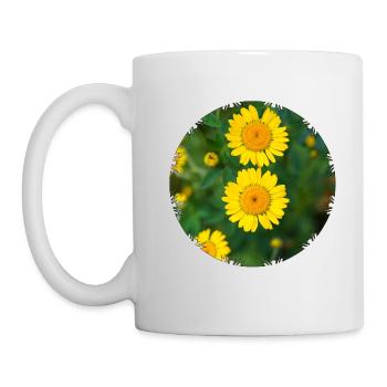 Dyer's chamomile (Anthemis tinctoria) - Mug - white - Left