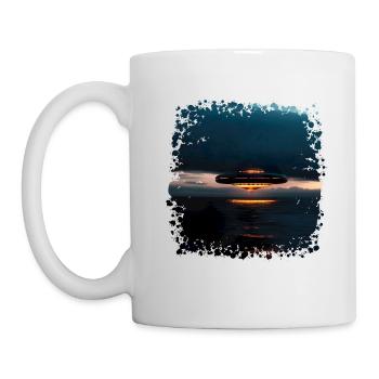 Die Suche nach Ufos geht weiter - Tasse - Weiß - Links