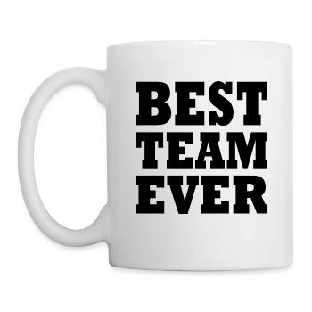 Best team ever - Mug - white - Left