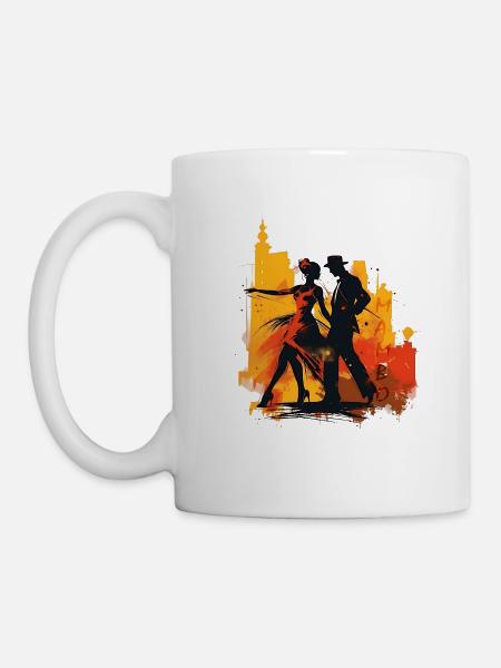 Der Mambo ist ein mitreißender Tanz - Tasse - Weiß