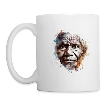 Aborigines, the indigenous people of Australia - Mug - white - Left
