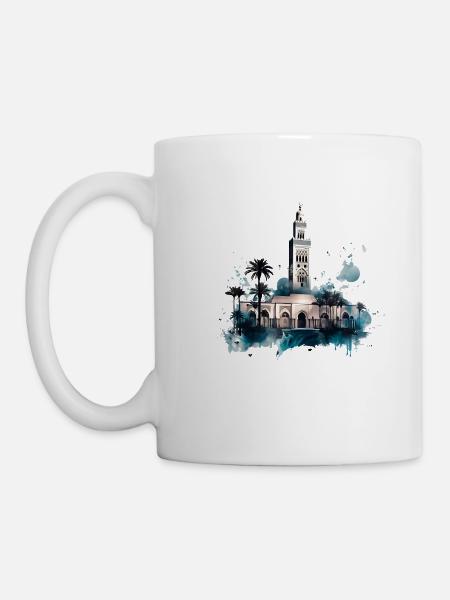 Marrakech possède une architecture magnifique - Mug blanc - blanc