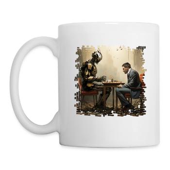 AI is a branch of computer science - Mug - white - Left