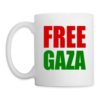 Free gaza - Mug - white - Left