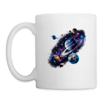 The universe, a fascinating journey - Mug - white - Left