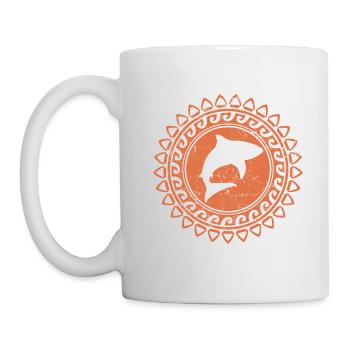 Bull shark - Mug - white - Left