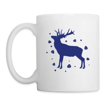 Deer - Forest, Nature, Animal Welfare - Mug - white - Left