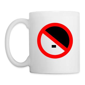 Contre la droite, contre les nazis - Mug blanc - blanc - Gauche