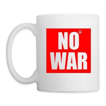 No war - Mug - white - Left