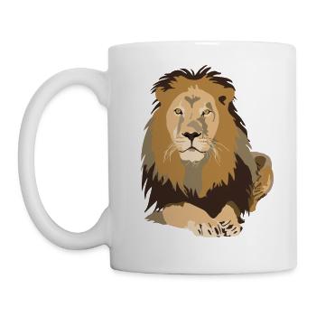lion - Mug - white - Left
