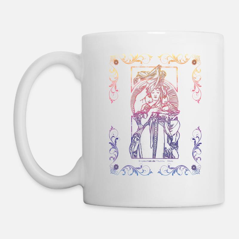 Alfons Mucha - Mug - white