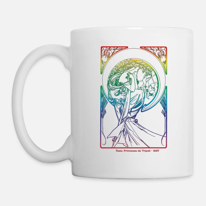 Alfons Mucha - Mug blanc - blanc