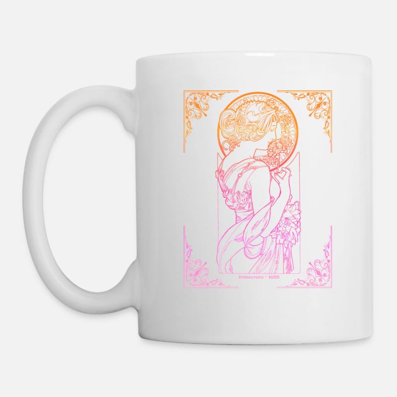 Alfons Mucha - Mug - white