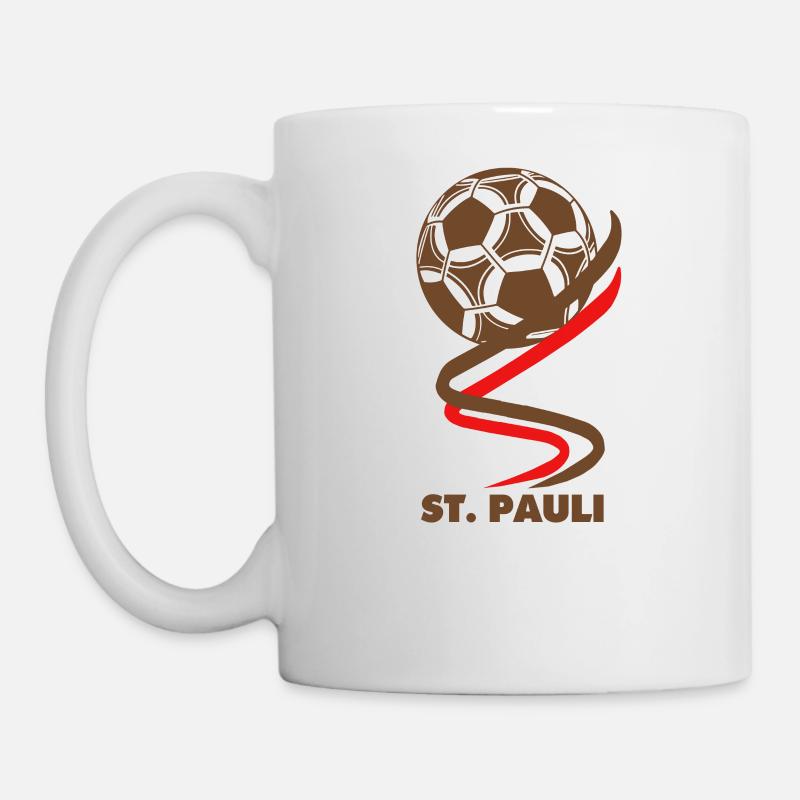 Fußball - St. Pauli - Tasse - Weiß